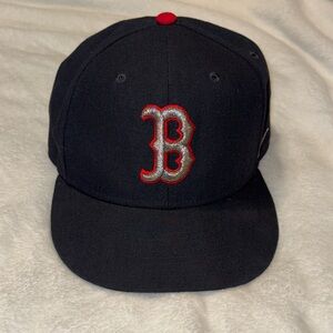 Nike True Black Boston Red Socks Cap